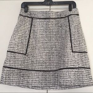 Ann Taylor Graphic Print Skirt Size 6